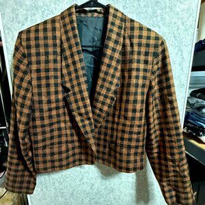 Vintage Ann May 100% Silk Blazer – Size 10